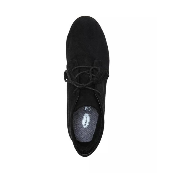 Dr. Scholl's Women's Dakota Wedge Booties Black Microsuede Size 11M NIB - Picture 4 of 6